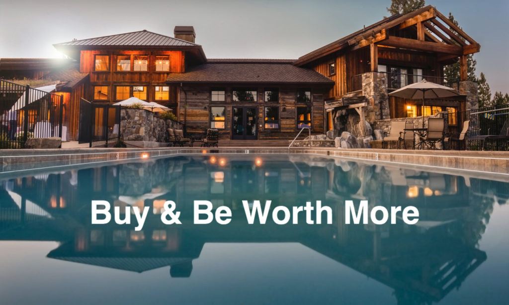 Buy to be worth more