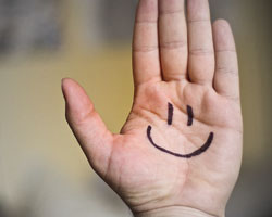 Hand With Smile